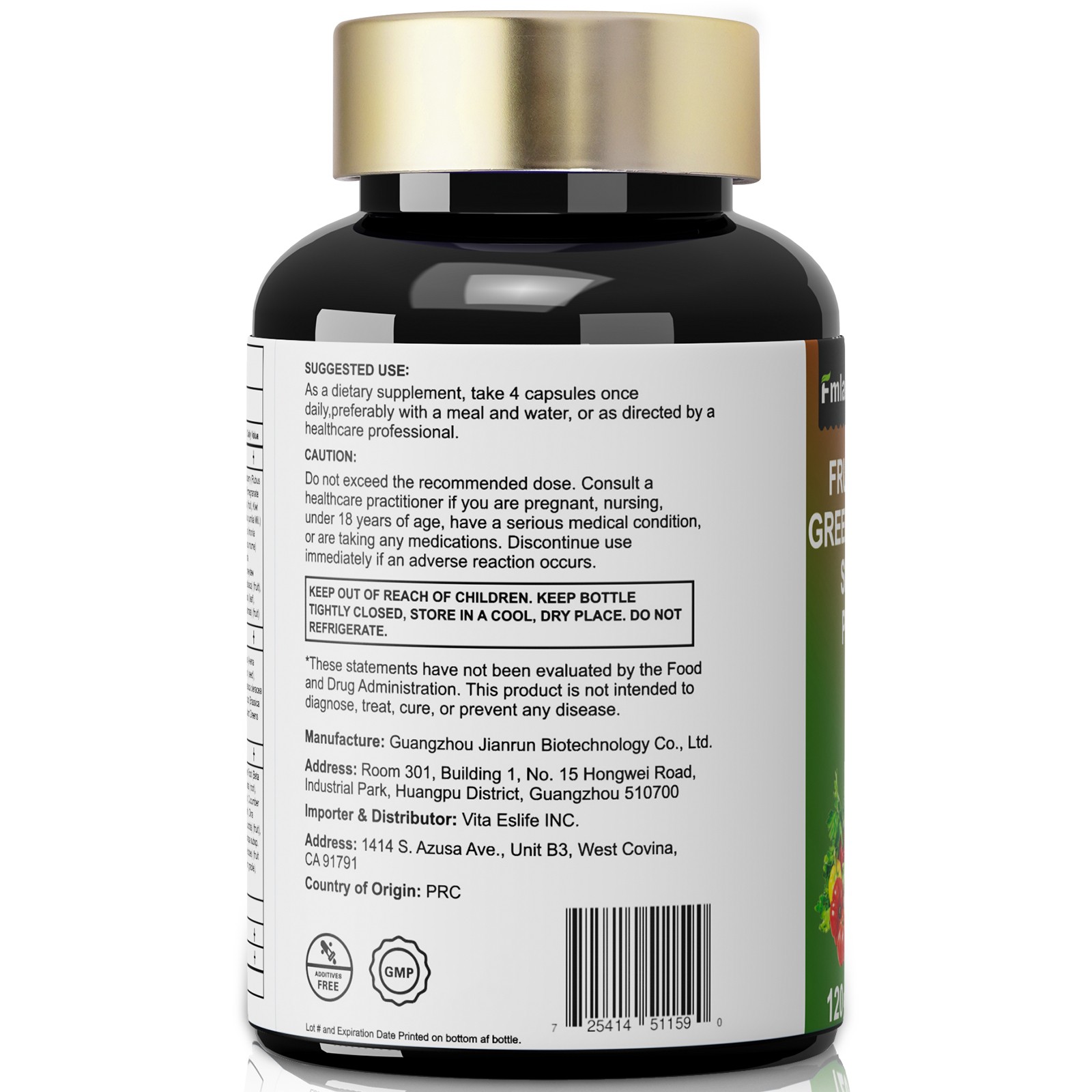 70 Fruits and Veggies Supplement Balance of Daily Nature Fruits and Vegetables