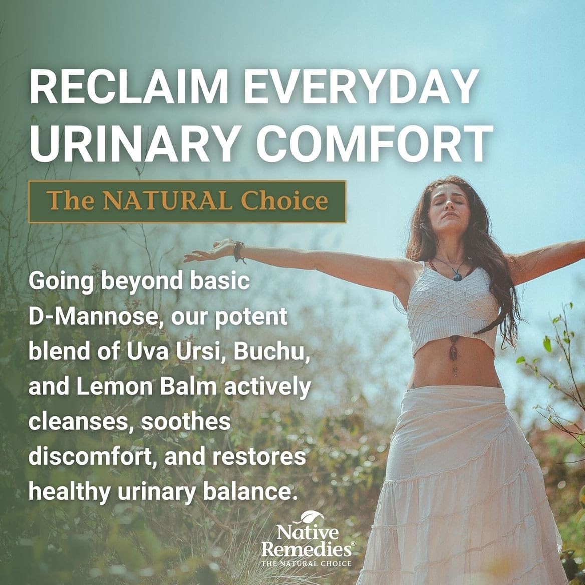 Natural UTI Relief – Urinary Tract & Bladder Health Supplement, 59 ml