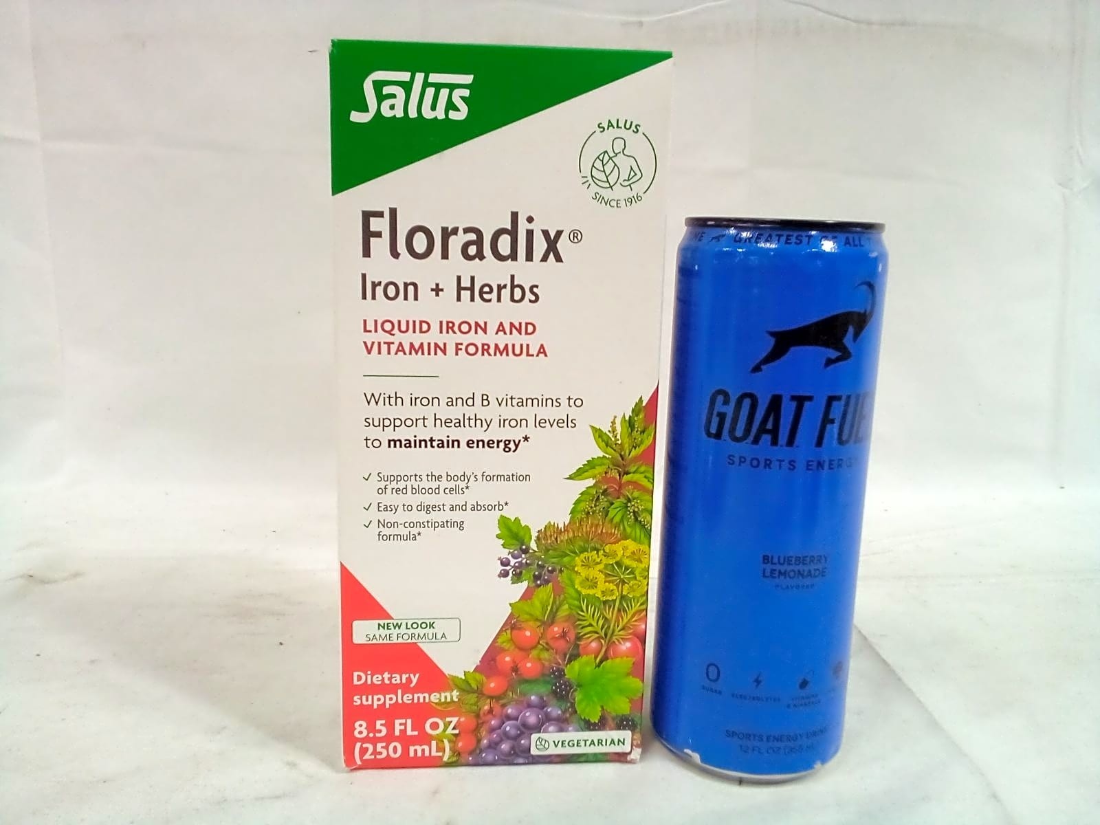 Floradix Iron & Herbs Liquid Herbal Iron Supplement 8.5 fl oz
