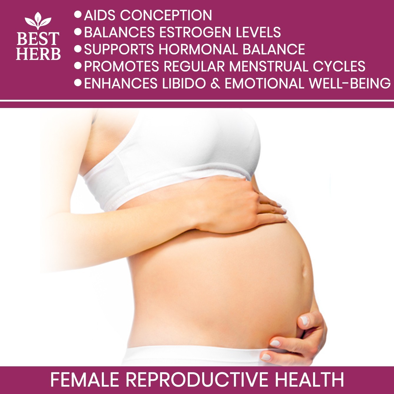 FEMALE FERTILITY REPRODUCTIVE HEALTH NATURAL INCREASE CONCEPTION HERBAL PILLS