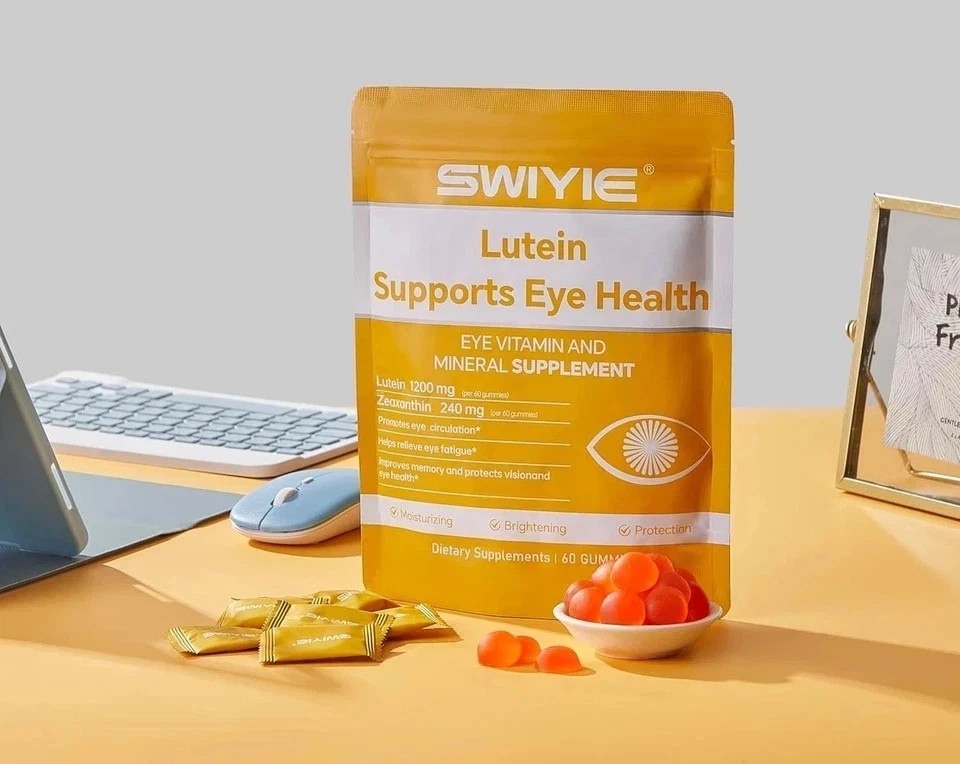 SWIYIE Lutein Gummies – Eye Health Support with Lutein & Zeaxanthin, 60 Gummie