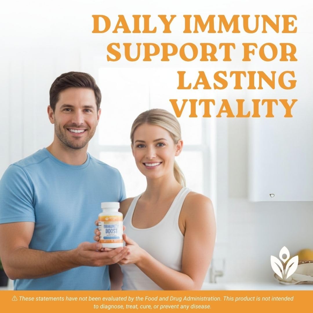 Activa Labs Immunity Boost Total Defense 25-in-1 Immune Support Supplement wi…