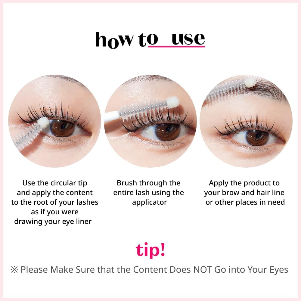 ETUDE My Lash Serum, Eyelash Strengthening 0.3 Fl Oz (Pack of 1)-Korean Beauty