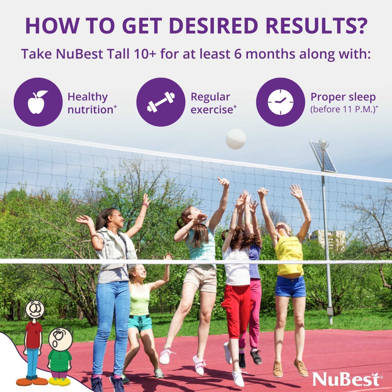 Bundle: NuBest Tall 10+ (10+) & NuBest Tall (5+) & NuBest Tall Kids 90ct (2-9ys)
