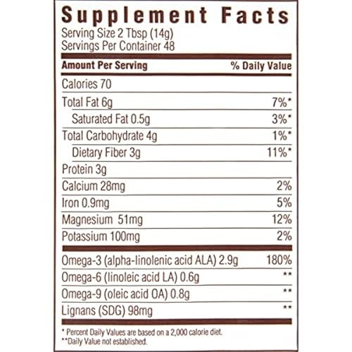 Spectrum Essentials Organic Ground Flaxseed, 24 Ounce (Pack of 1)