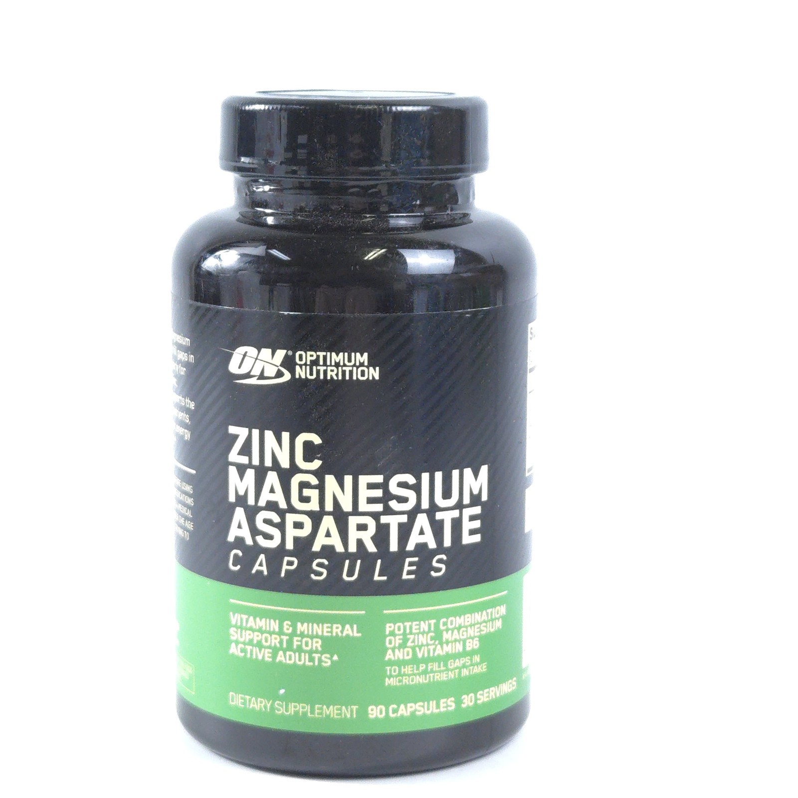 READ, EXP! Optimum Nutrition Zinc Magnesium Aspartate ZMA Capsules 90 Ct