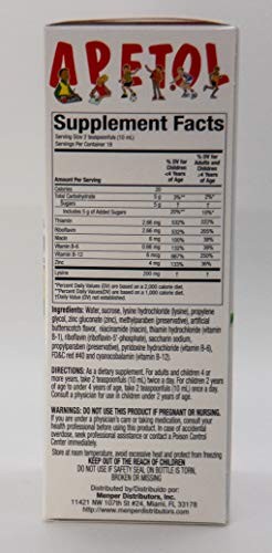 Apetol Dietary Supplement 6 fl oz