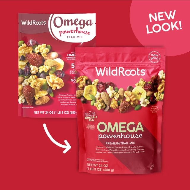 WildRoots Omega Powerhouse Trail Mix, 24 oz.