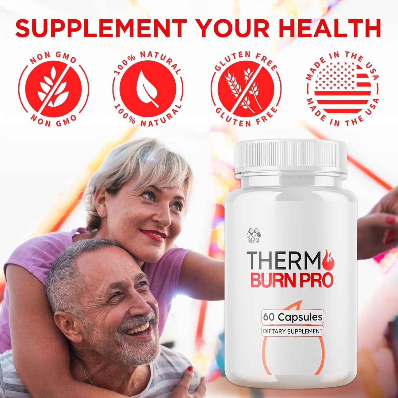 (2 Pack) Thermo Burn Pro Advanced Energy & Fitness Formula ThermoBurnPro 120Caps