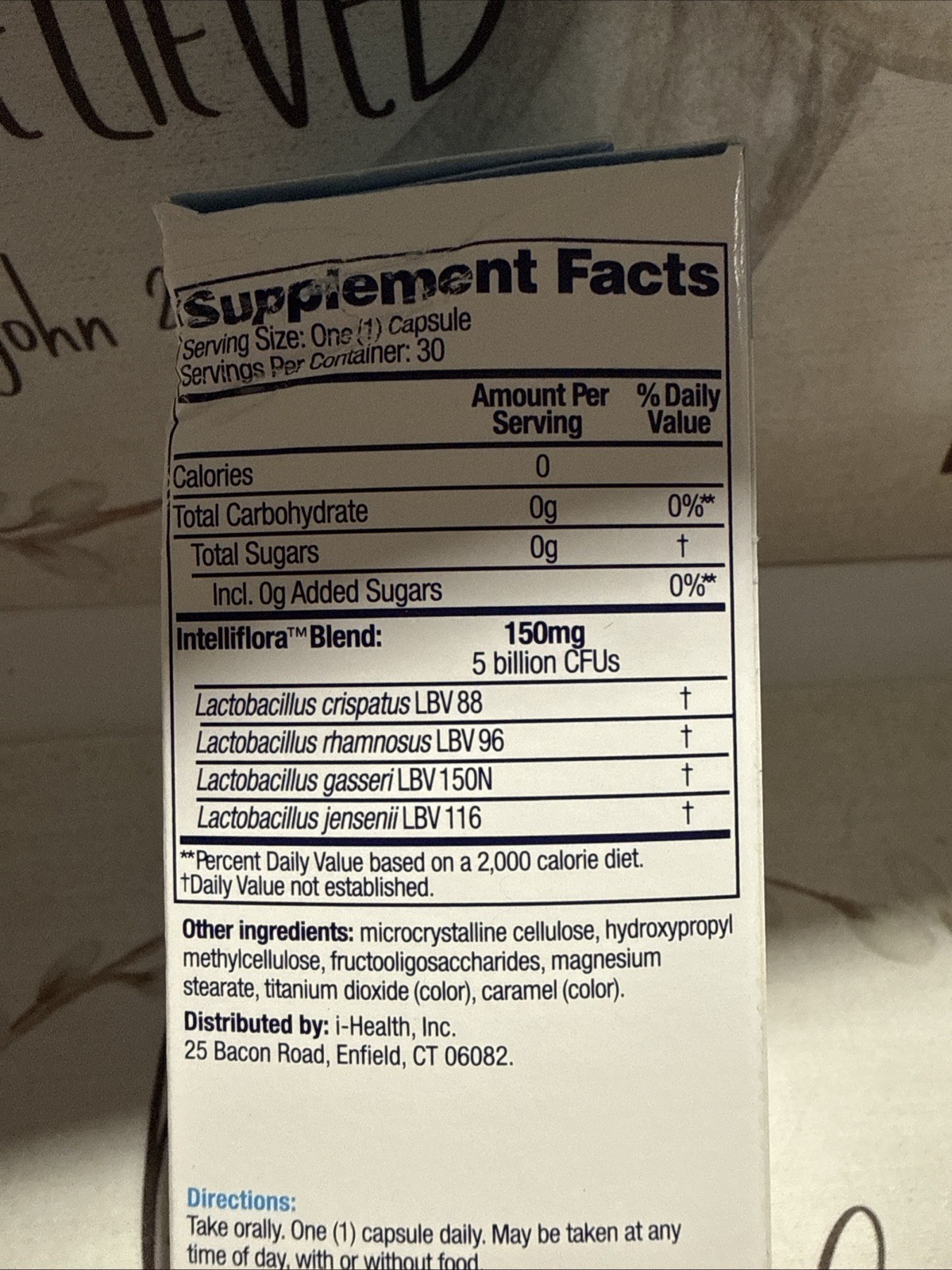 AZO Complete Feminine Balance Probiotic Capsules – 30 Pieces Exp 10/27