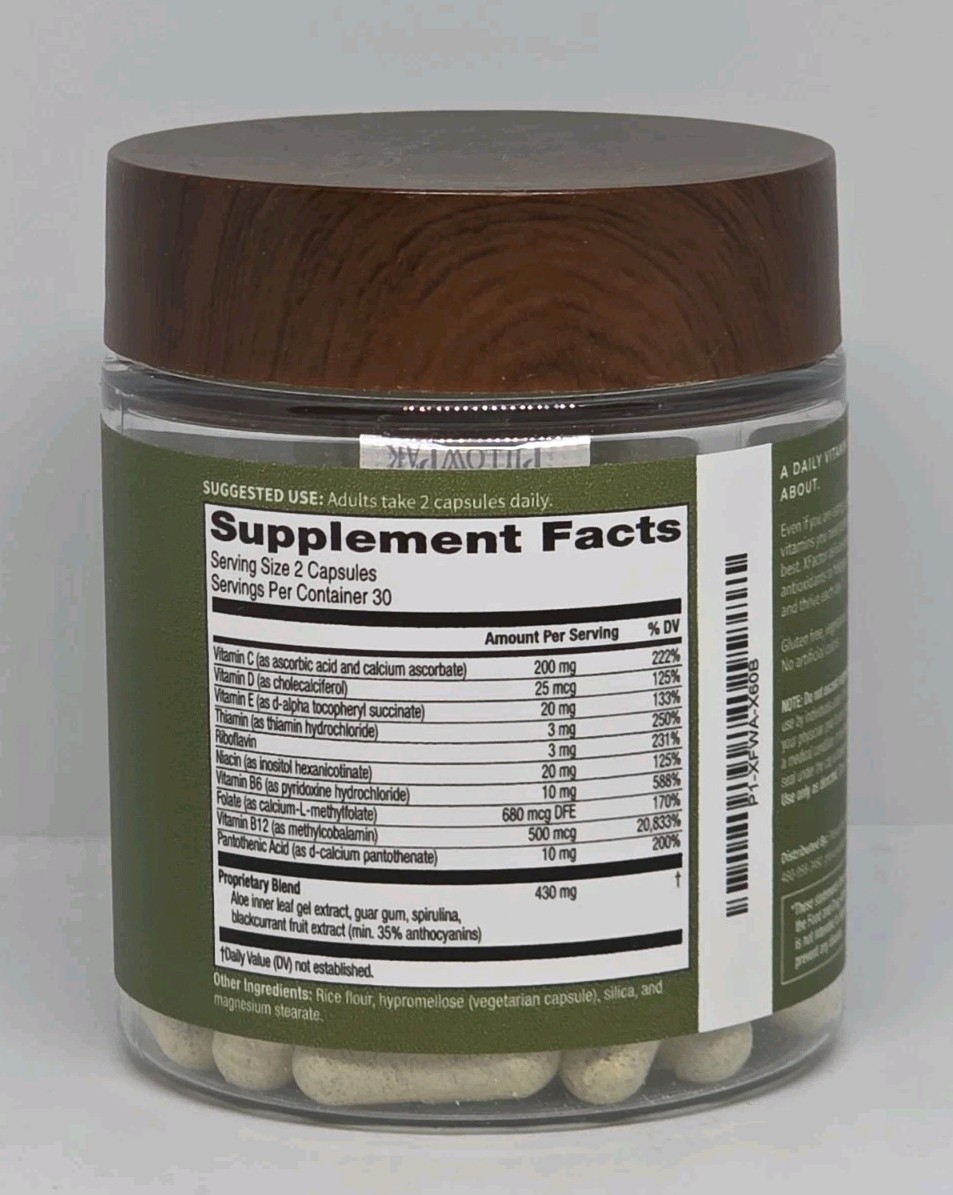 Plexus Xfactor Daily Multivitamin Dietary Supplement New 60 Capsules Exp 10/2026