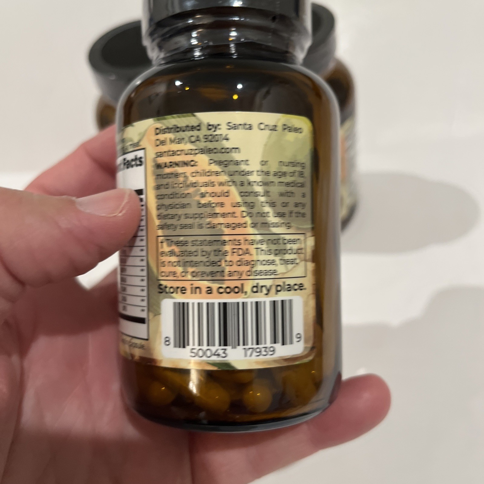 Lot of 3 Santa Cruz Paleo Pre-Feast Enzymes Capsules 180 Count Sealed Exp 09/27