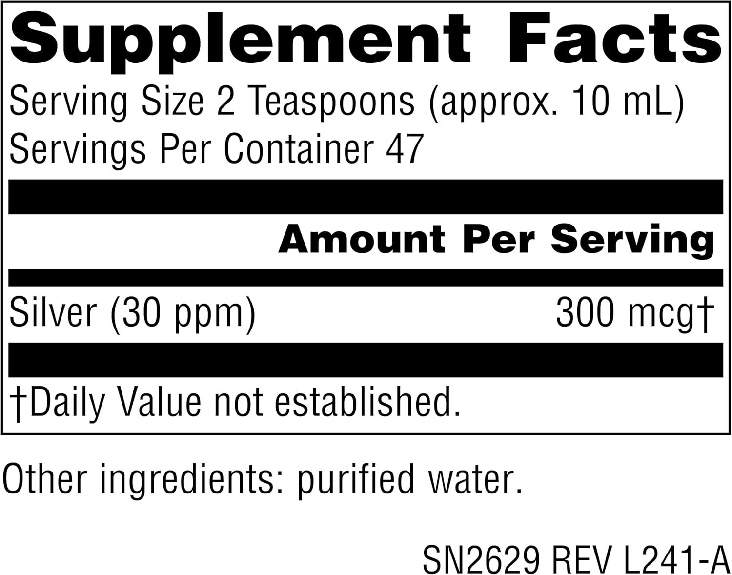 Source Naturals Wellness colloidal Silver 16oz