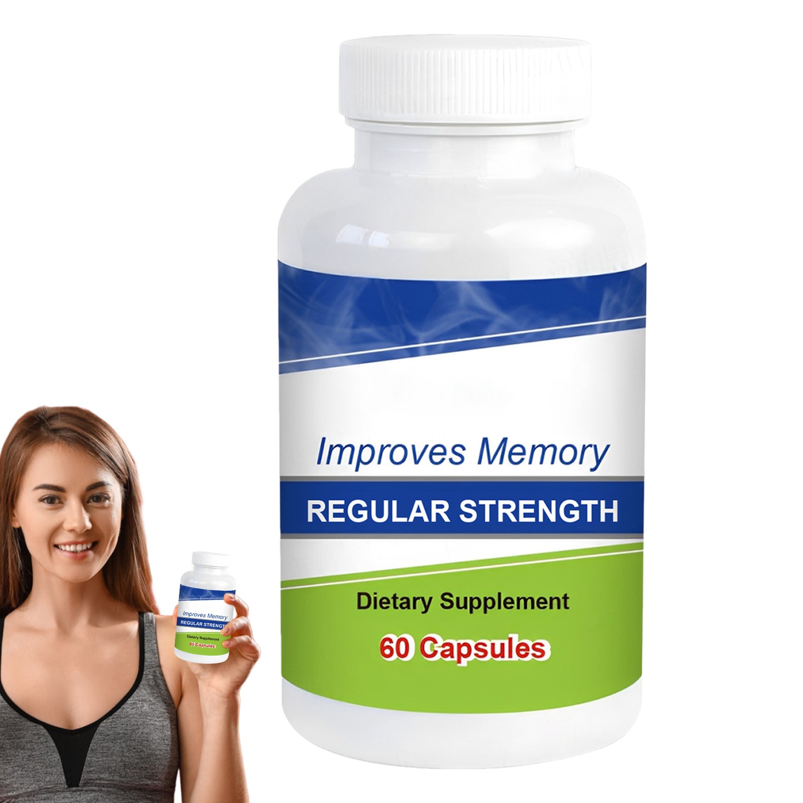 20 Strength Regular mg Capsules by Prevage-60 Capsules Dietary Supplement Improv