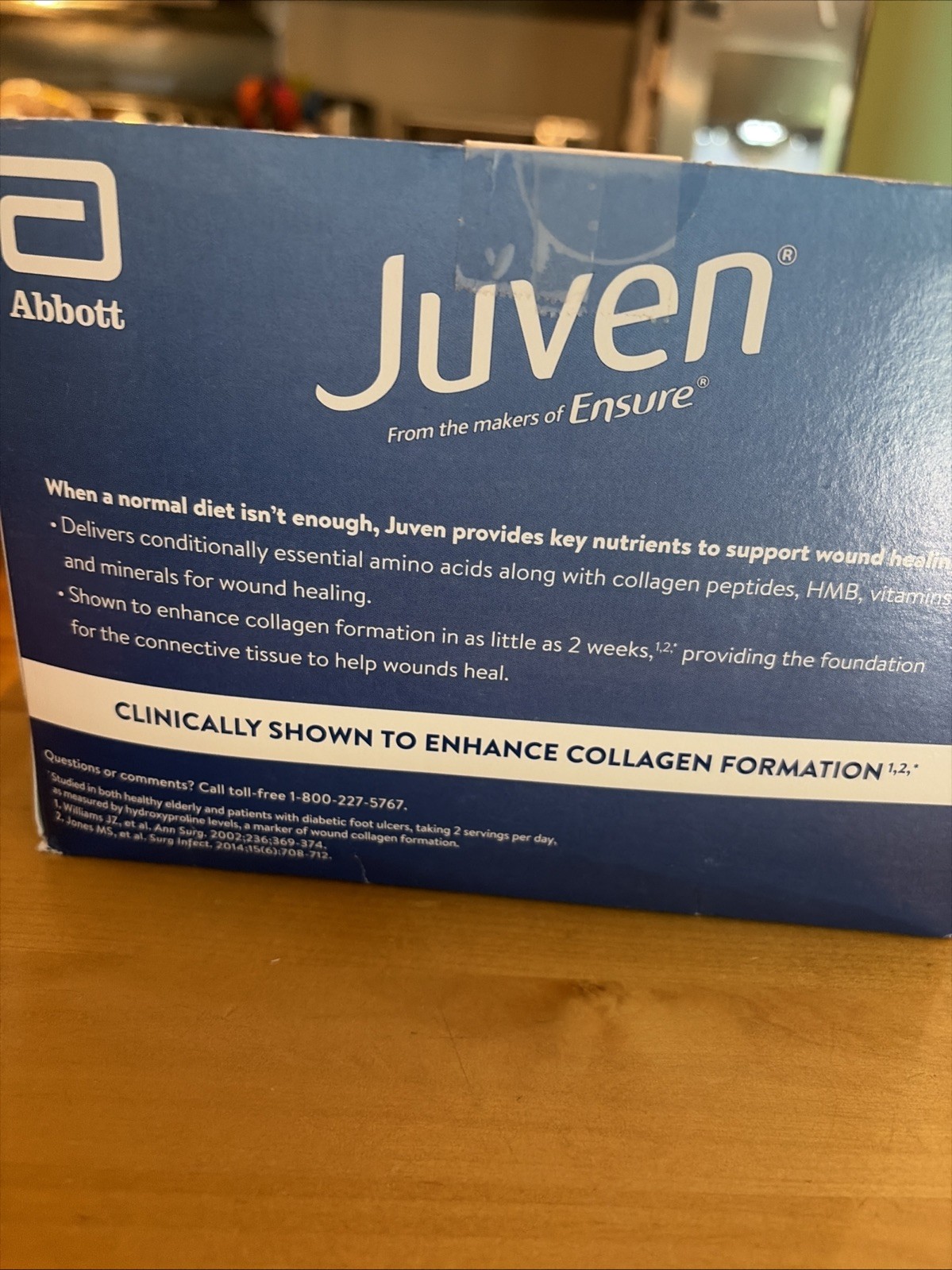 Abbott Juven Therapeutic Nutrition Powder – Unflavored, Pack of 30