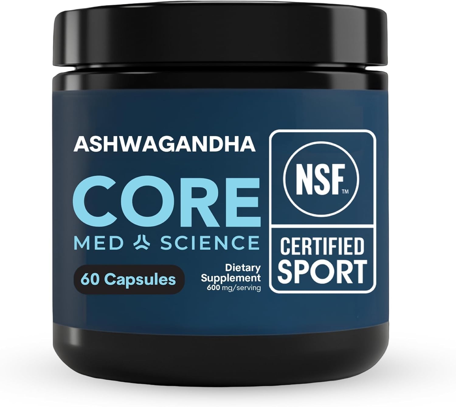 Core Med Science KSM-66 Ashwagandha Supplement – NSF Certified for Sport –