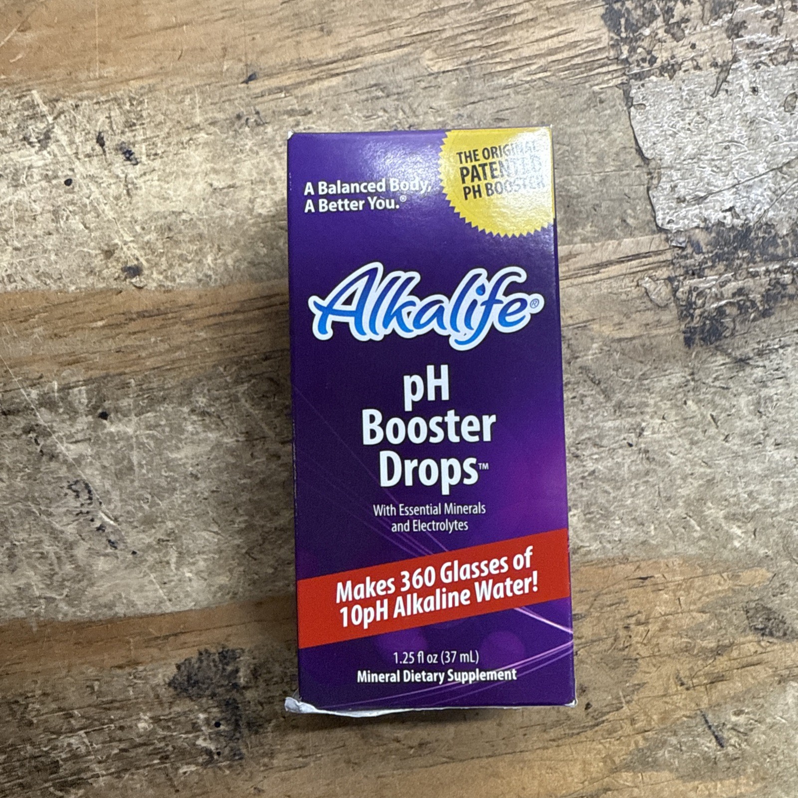 pH Booster Drops with Essential Minerals and Electrolytes, 1.25 fl oz (37 ml)