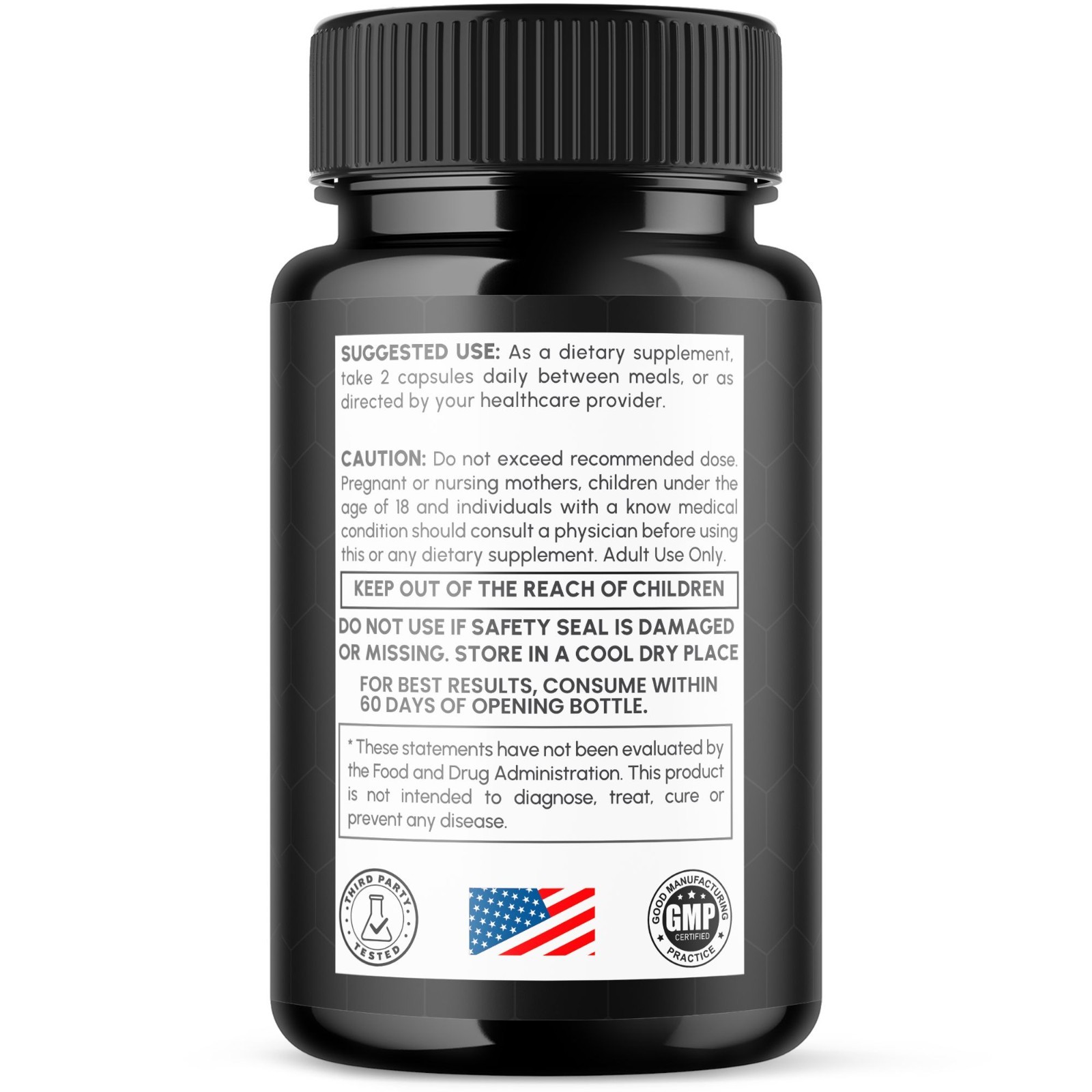 (3 Pack) Brain Honey Nootropic Natural Brain Supplement Brain Honey 180 Capsules