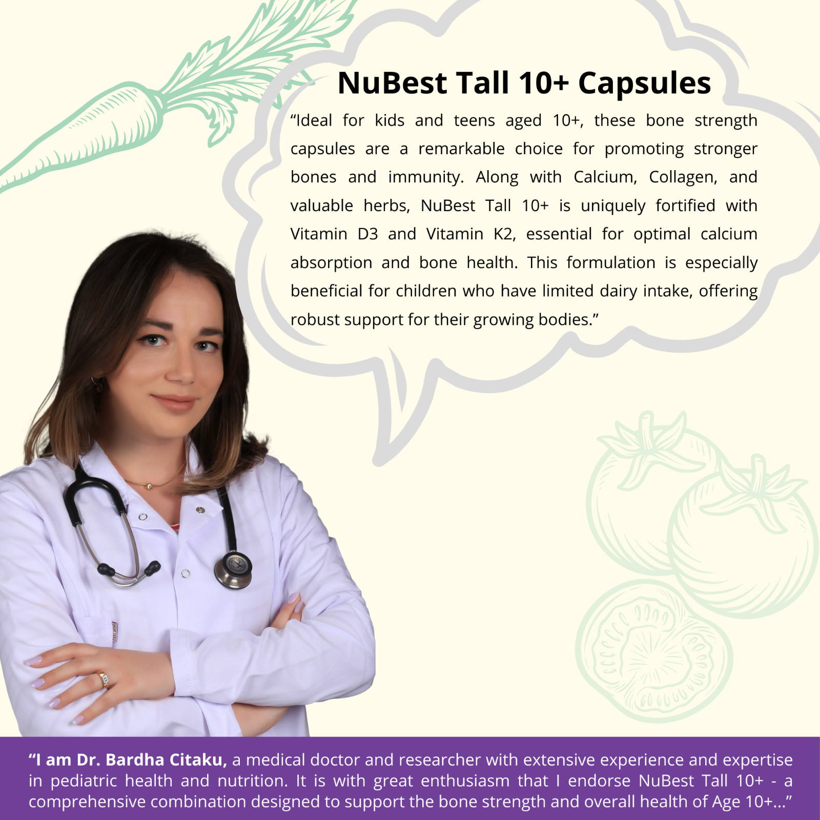 Bundle: NuBest Tall 10+ (10+) & NuBest Tall (5+) & NuBest Tall Kids 90ct (2-9ys)