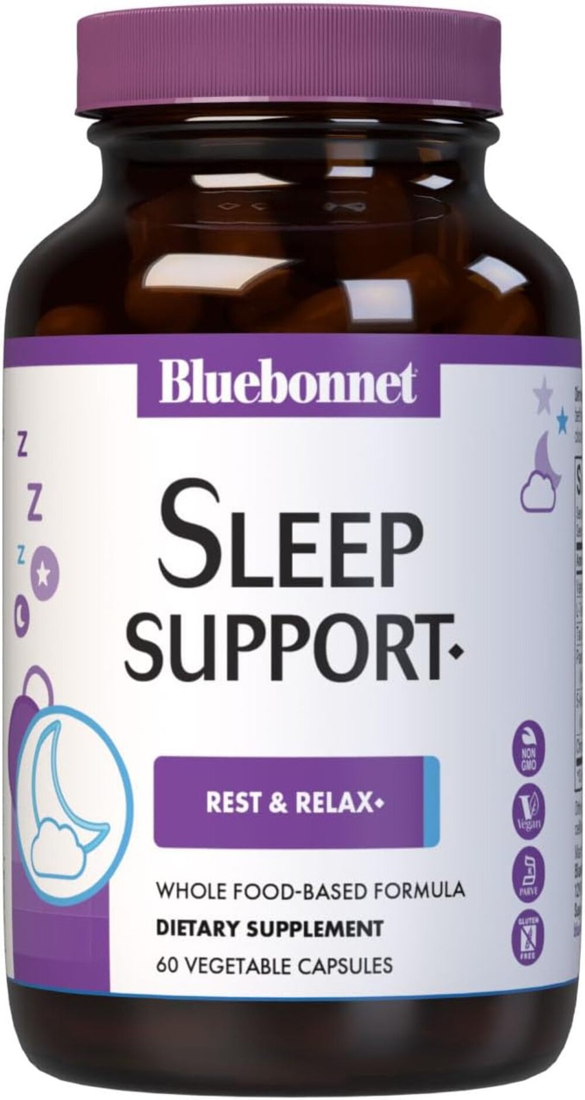 Bluebonnet Nutrition – TARGETED CHOICE SLEEP SUPPORT 60 Veg Caps exp 2/28