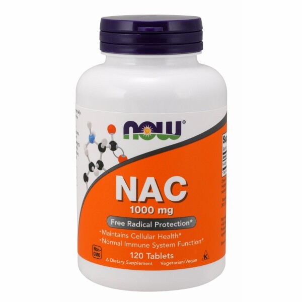 N-Acetyl-L-Cysteine (NAC) 1000 mg 120 Tabs By Now Foods