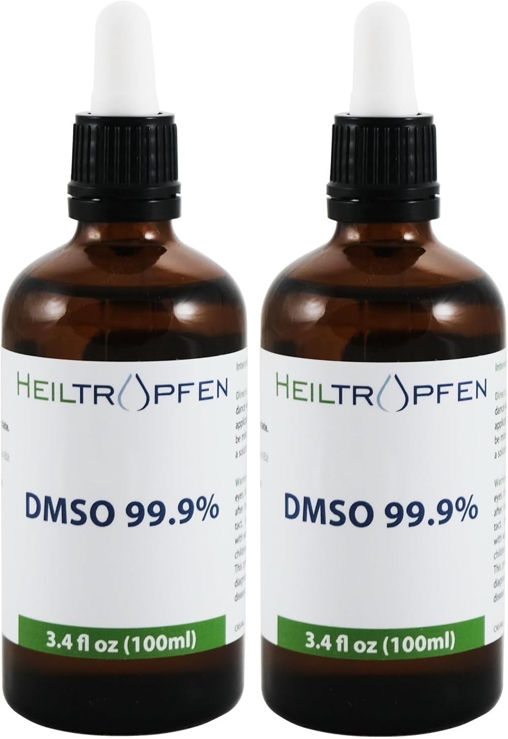 2X 3.4 Oz Dimethyl Sulfoxide – High Purity DMSO in Convenient Bottles
