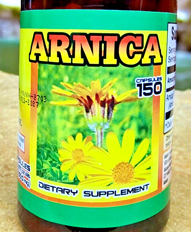 Arnica Capsules Arnica ✅ 150 Capsulas Anti-inflammatory Support By Plantimex
