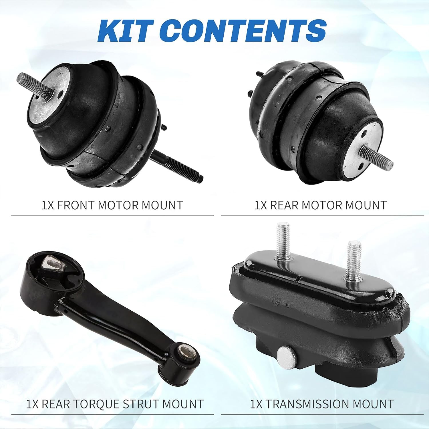 Engine Motor Mount Transmission Kit Buick Lucerne 3.8L 2006-2008 A5439