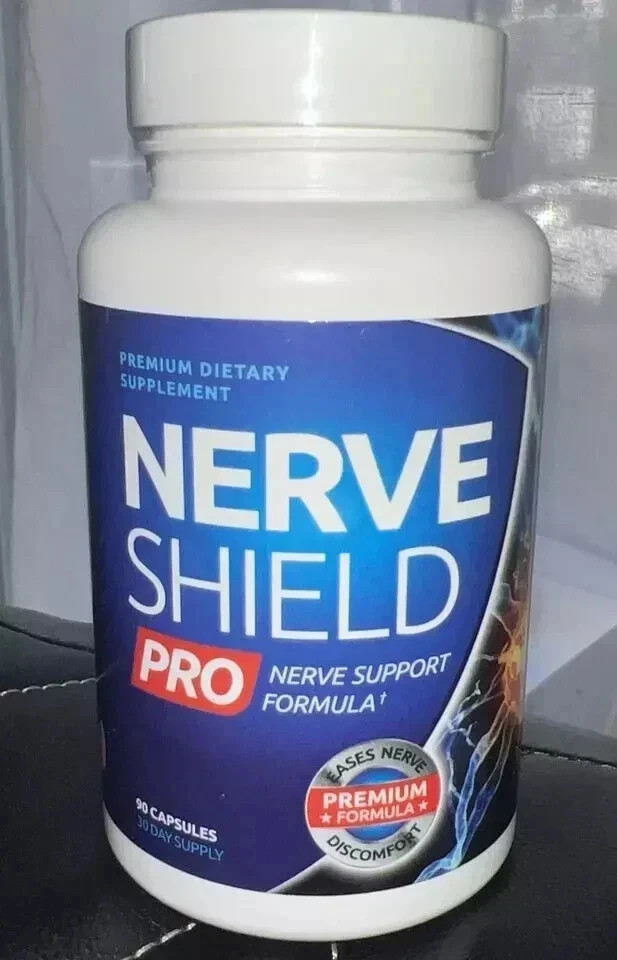 2 Packs Nerve Shield Pro Advanced New Formula for Neuropathy Exp: 30/12/2027