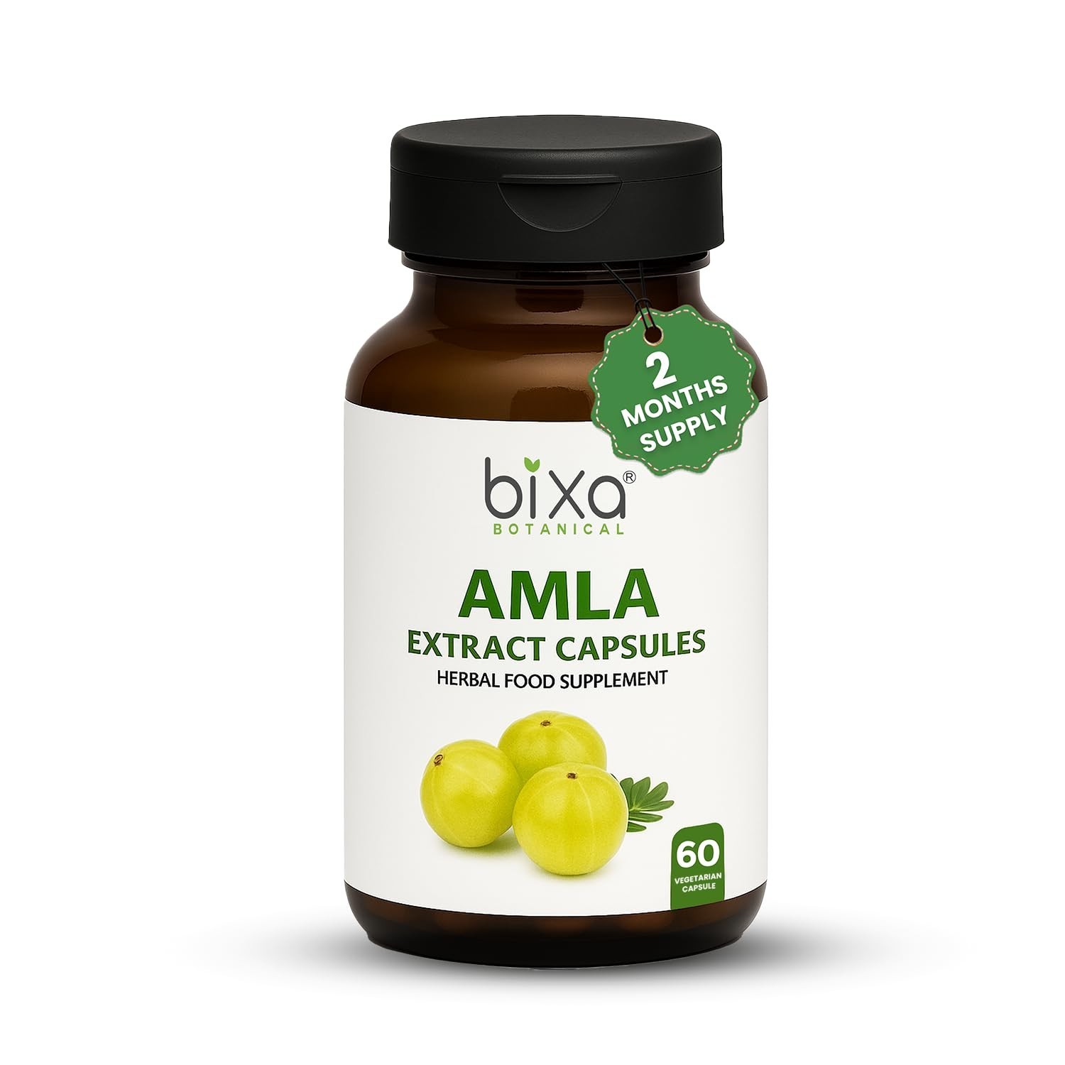 Amla Extract Capsule (Indian Gooseberry, Emblica officinalis) Ideal Vitamin C…