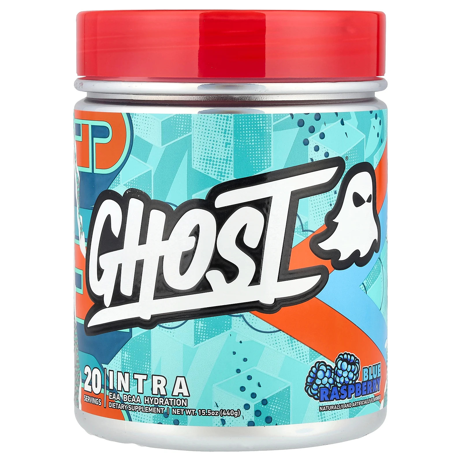 Intra, Blue Raspberry, 15.5 oz (440 g)