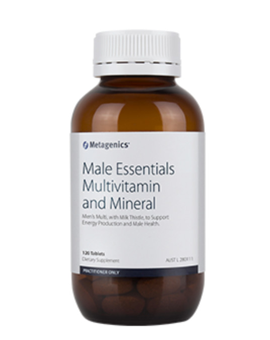 Metagenics Male Essentials Multivitamin and Mineral 120 tablets