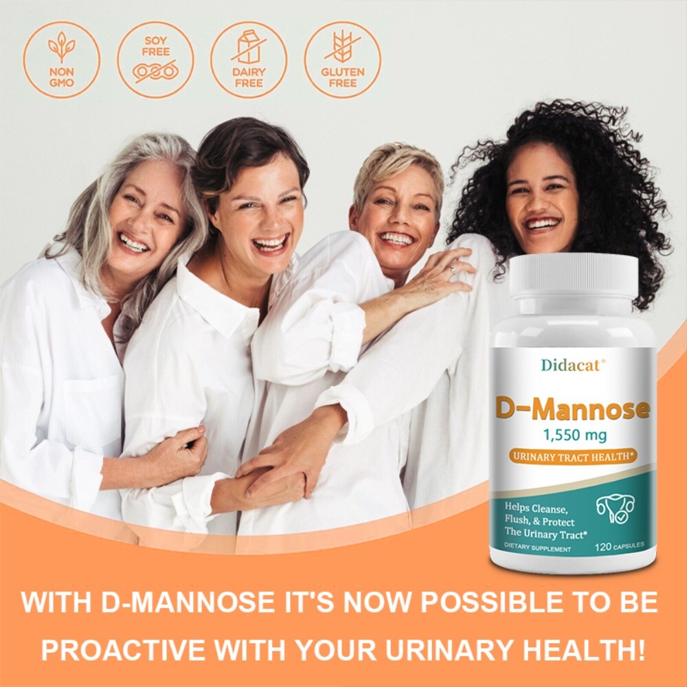 Urinary Tract Balance 1550mg D-Mannose w/ Cranberry Bladder Control Health
