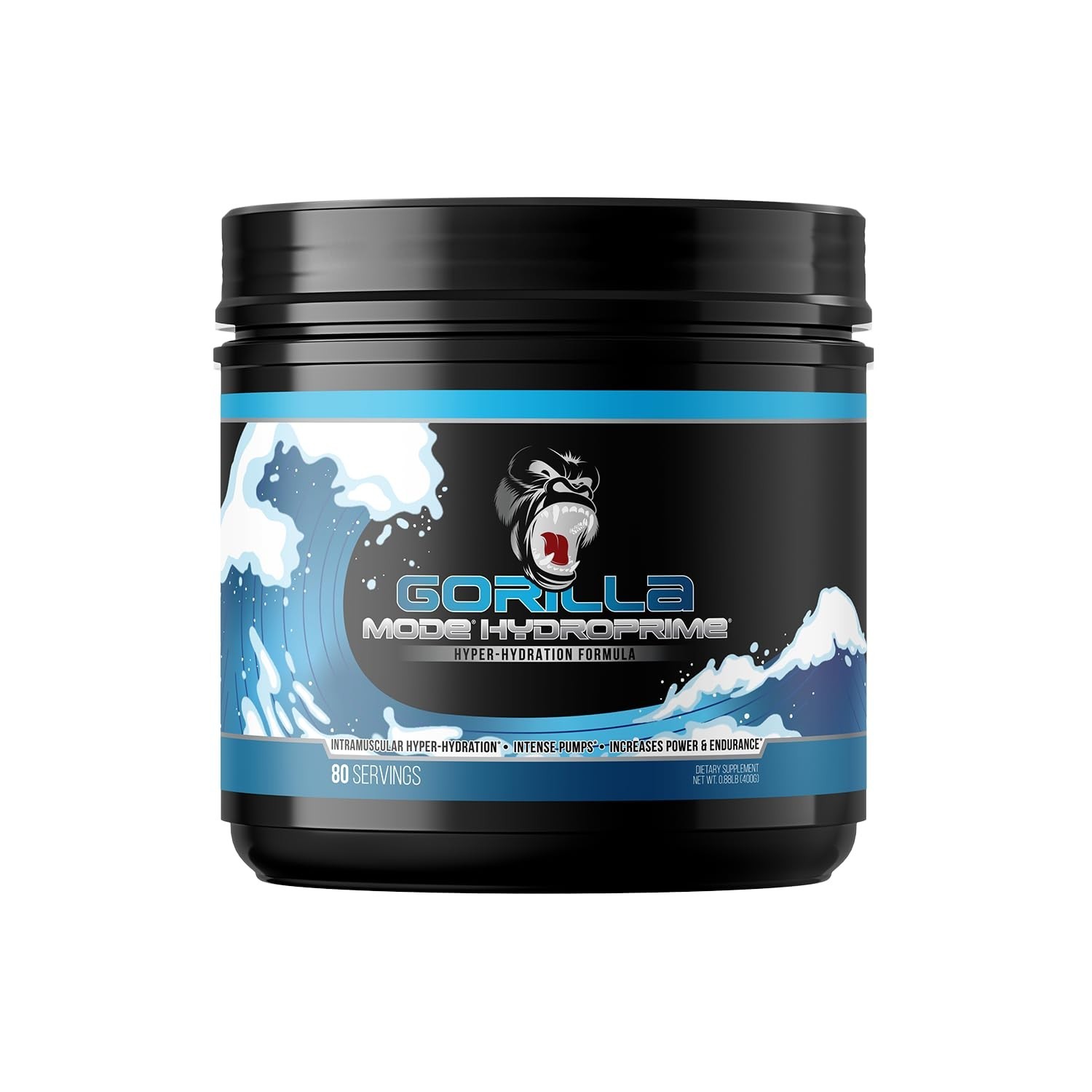 Gorilla Mind Hydroprime® Glycerol Pre-Workout – Hydrating Pre-Workout Formu