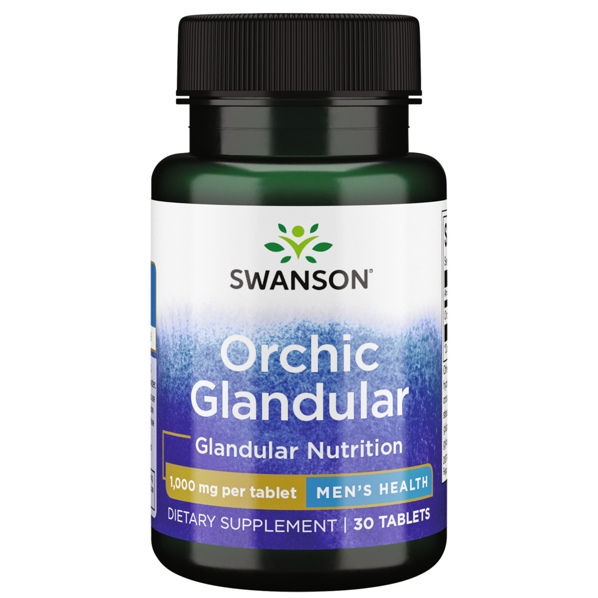 Swanson Orchic Glandular 1 G 30 Tablets