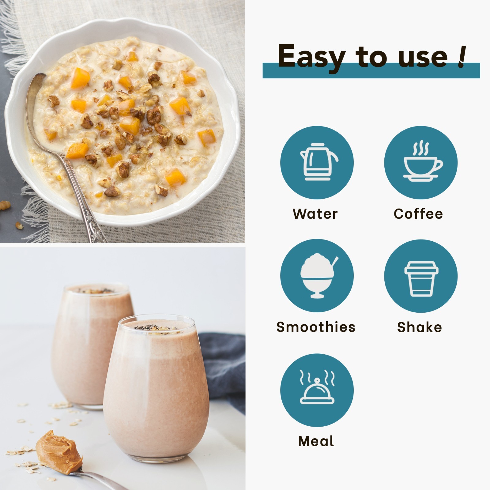 Zammex Beef Bone Broth Protein Powder Vanilla-Collagen Peptides (40 Servings)