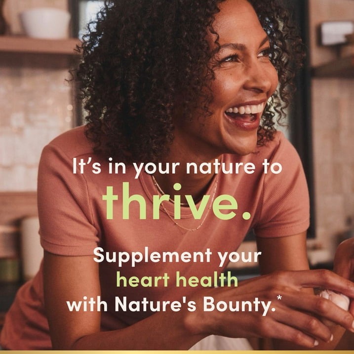 Nature’s Bounty Berberine 1000mg Capsules, Heart Health & Metabolism Support, 60