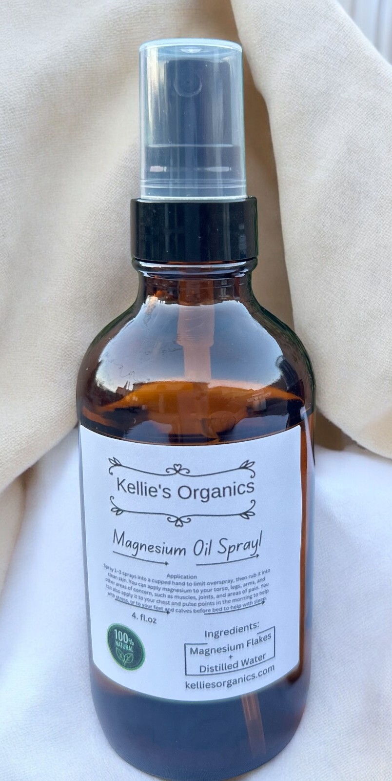 Magnesium Spray -Topical Muscle & Joint support- 2 fl. oz