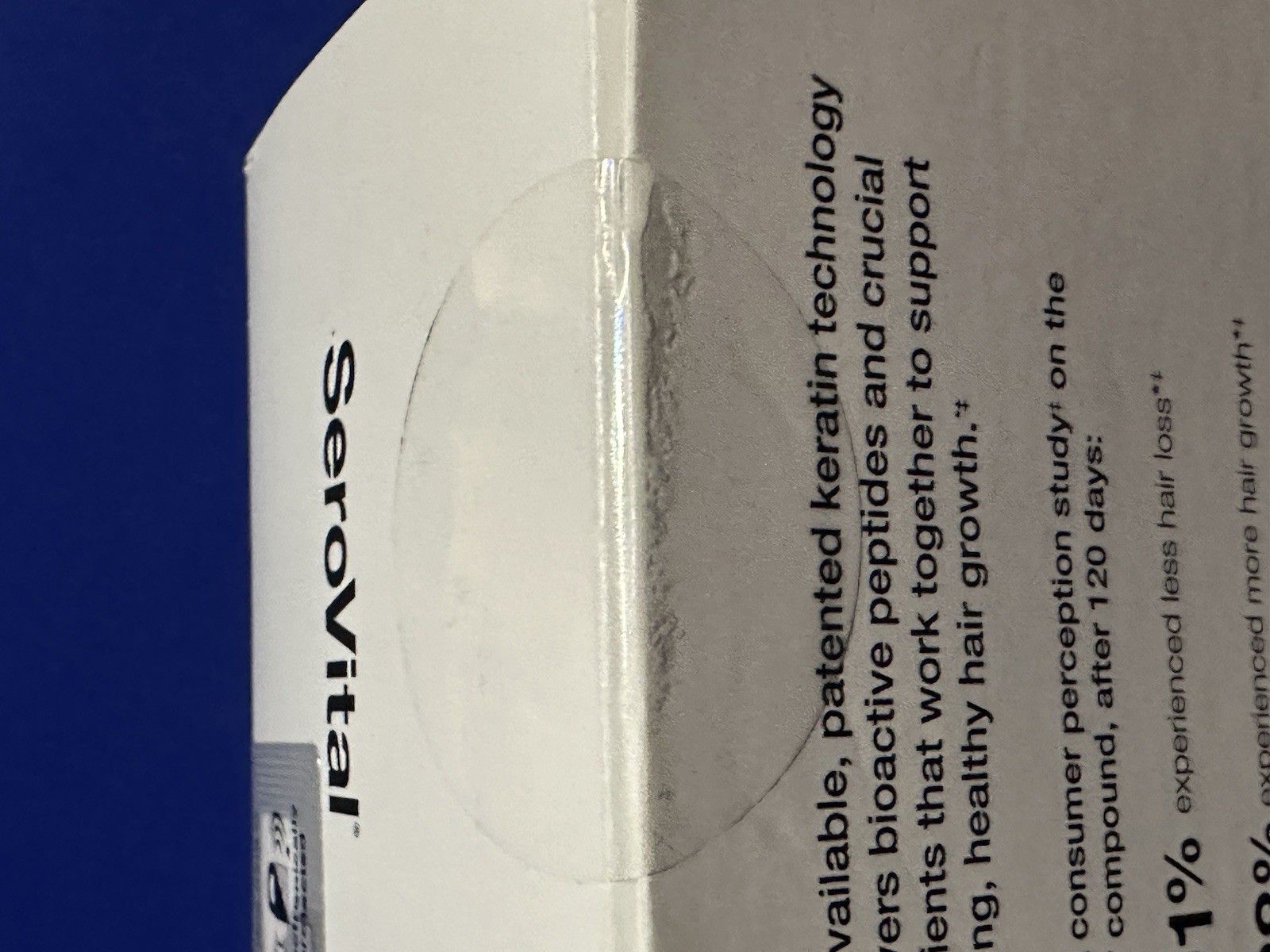 SEROVITAL HAIR REGENERES REDUCES AGE-RELATED HAIR LOSS NEW (sealed) Exp 2026