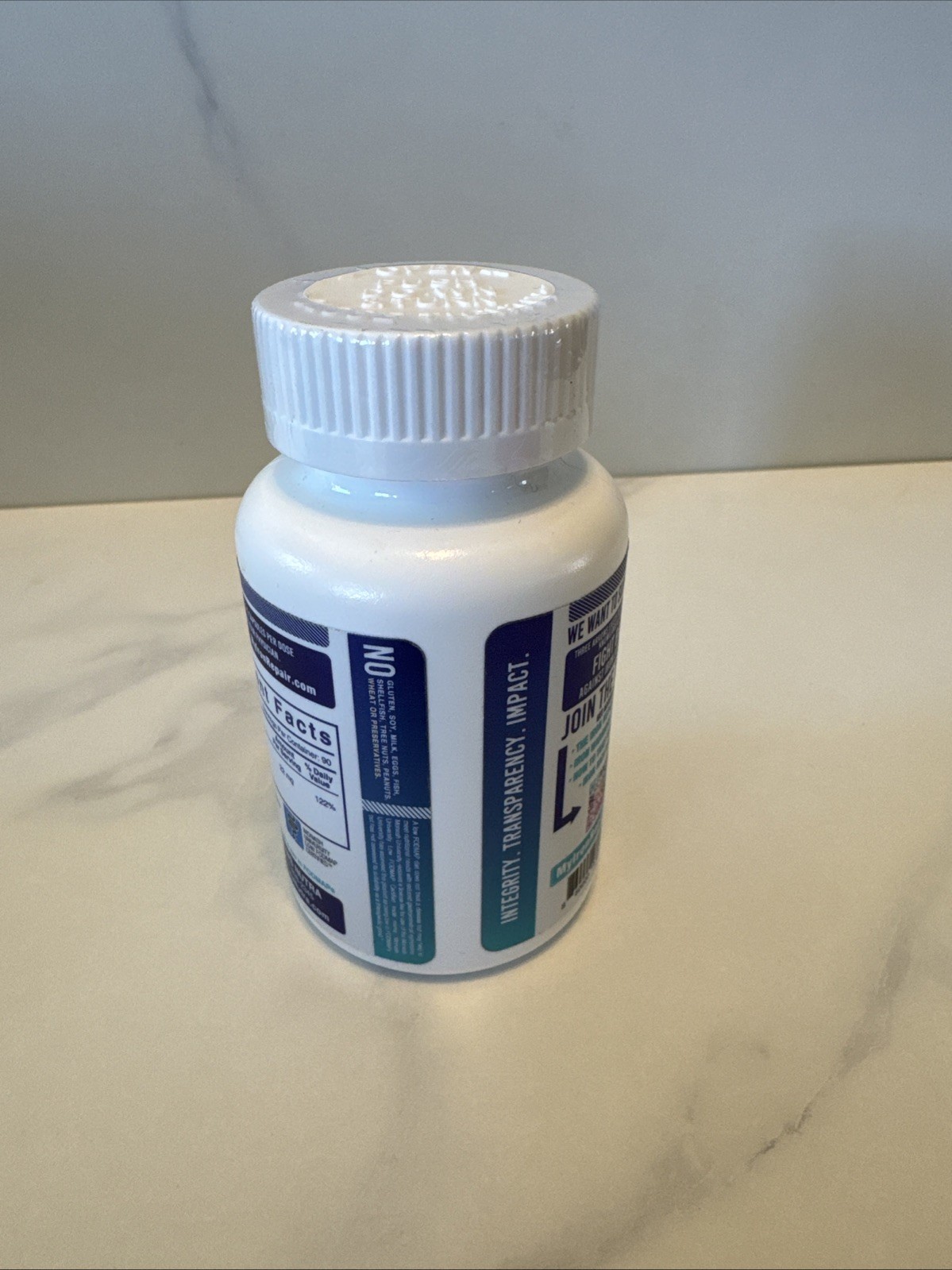 Iron Repair Simply Natural Iron Supplement 90 Capsules Three Arrows Exp 10/2026