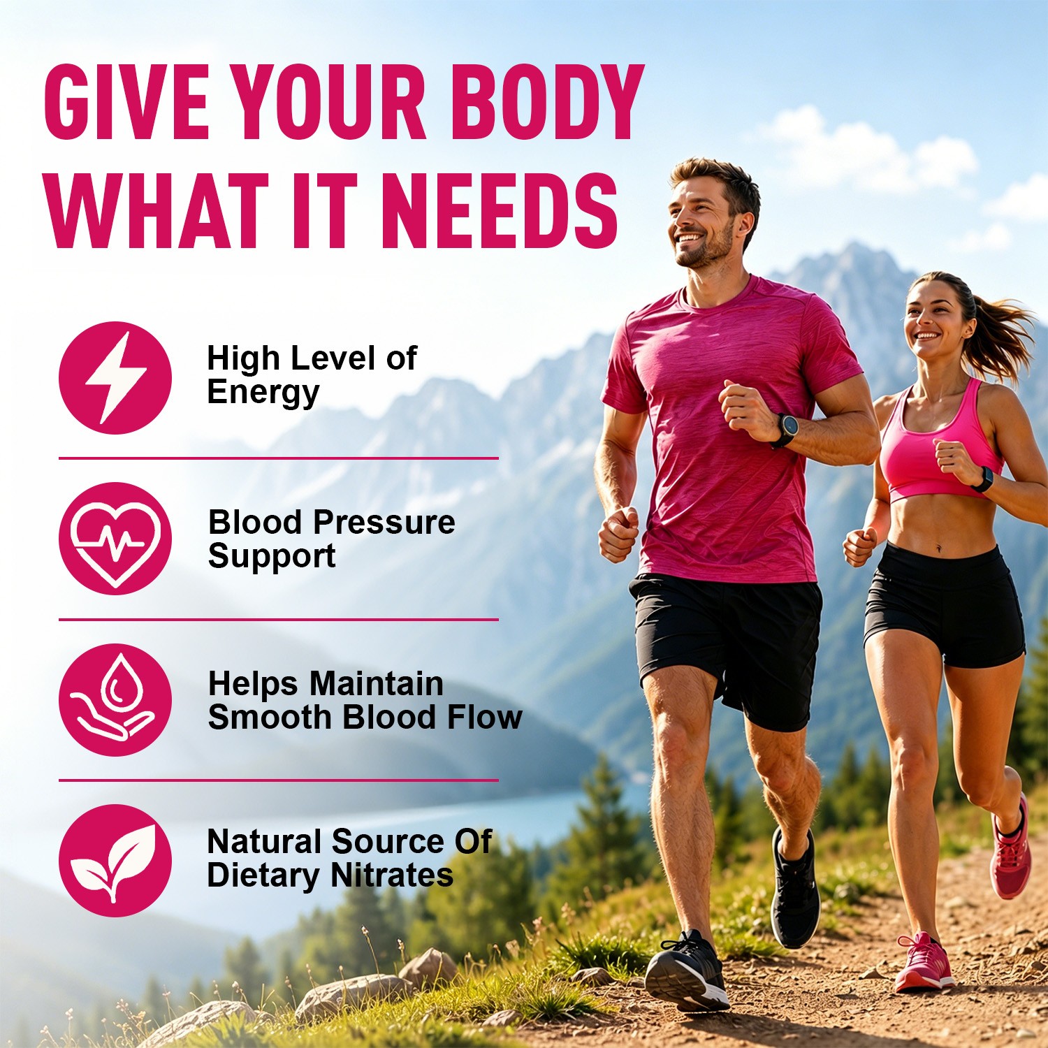 Beet Root Capsules Nitric Oxide Support Heart BP Circulation Energy Supplement