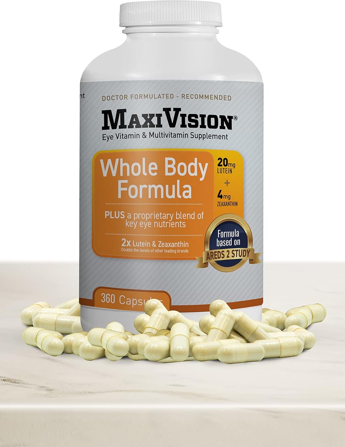 MaxiVision Whole Body Formula 360 Capsules – 3 Month
