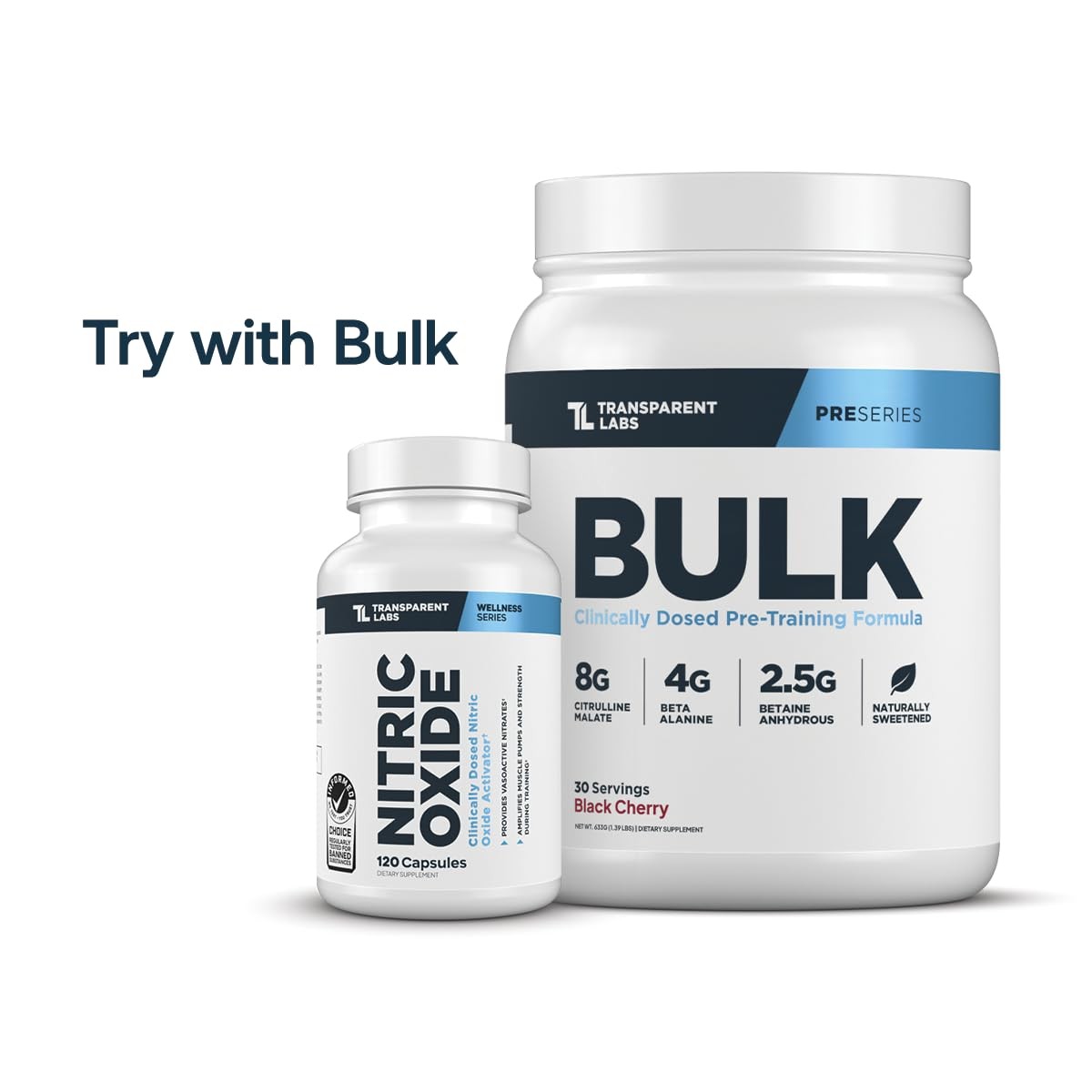 Nitric Oxide Booster with Arginine Nitrate Betaine Pine Bark Extract 120 Count