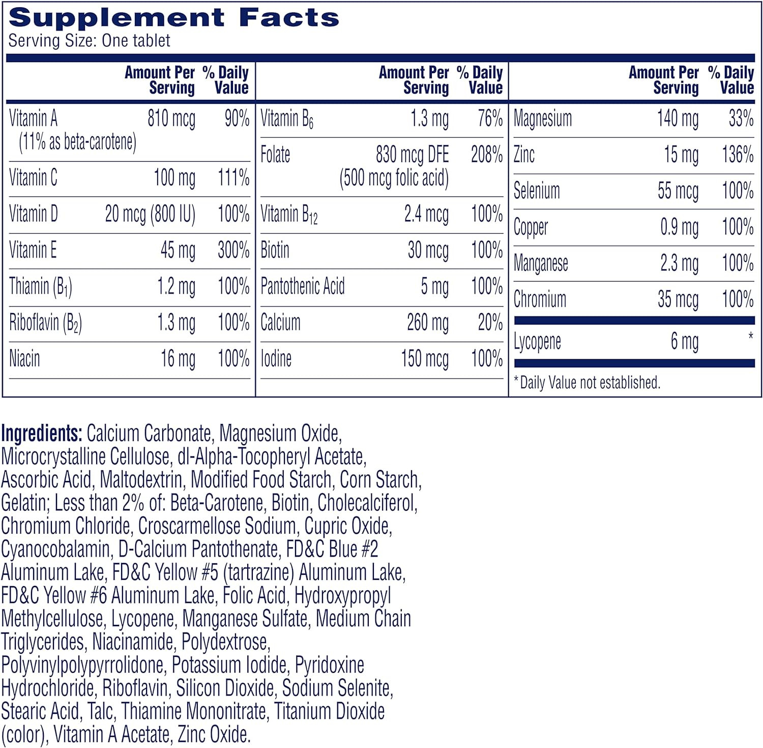 ONE a DAY Men’s Pre-Conception Health Multivitamin to Support Healthy Sperm, Sup