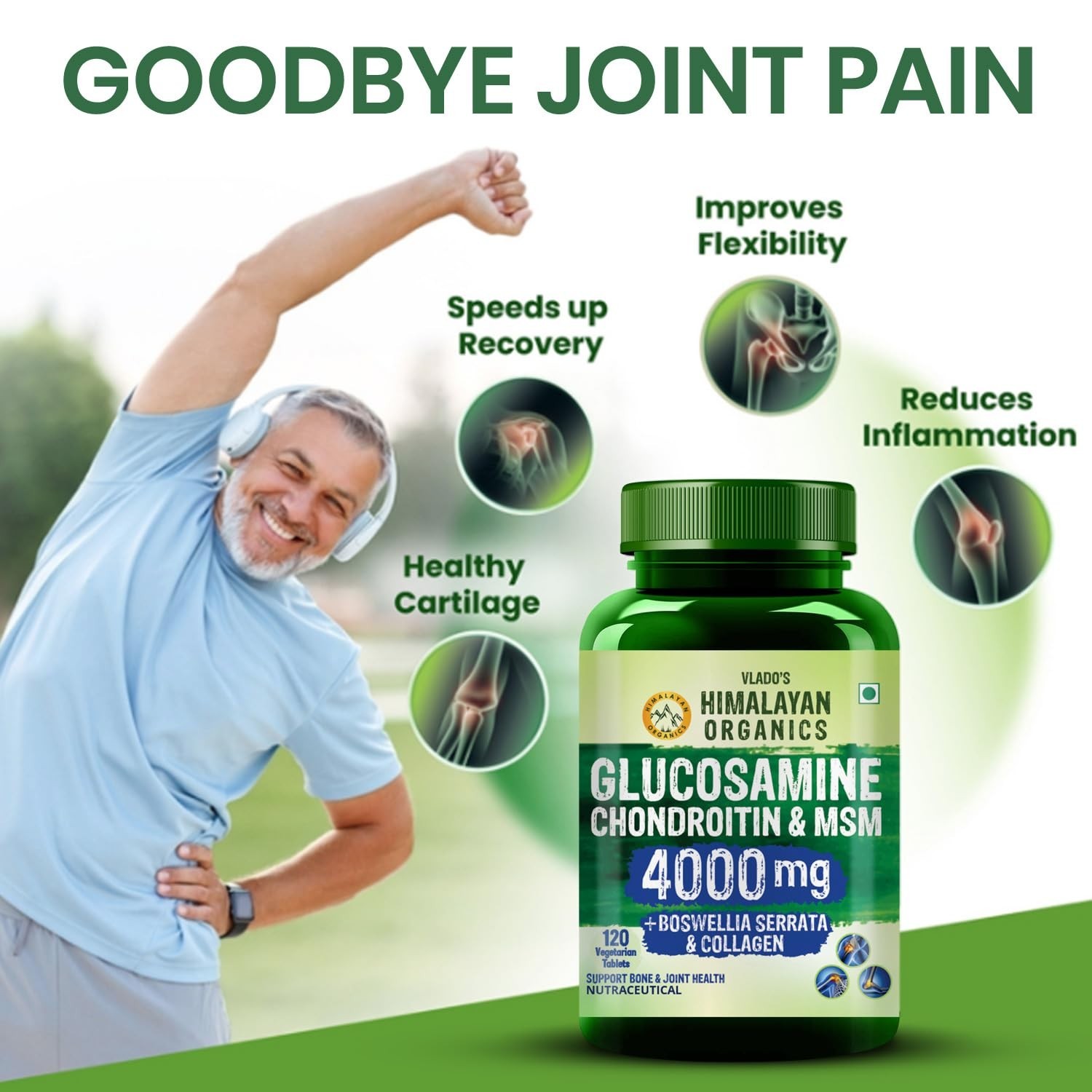 HIMALAYAN ORG.ANICS Joint Support 600 Tablets Pack 5