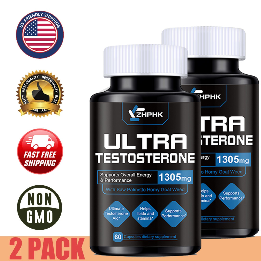 Testosterone Booster Capsules – Increase Energy Improve Muscle Strength & Growth