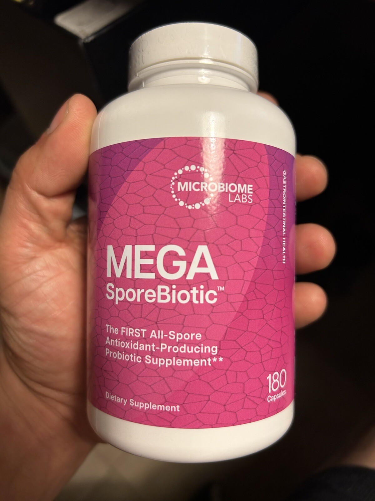 Microbiome Labs MegaSporeBiotic (180 Capsules) – Probiotic 8/26 EXP