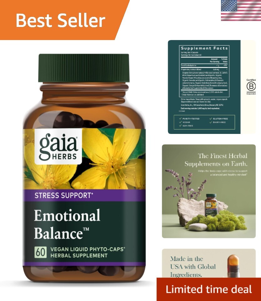 Nourishing Stress Support: Liquid Capsules for Emotional Well-Being
