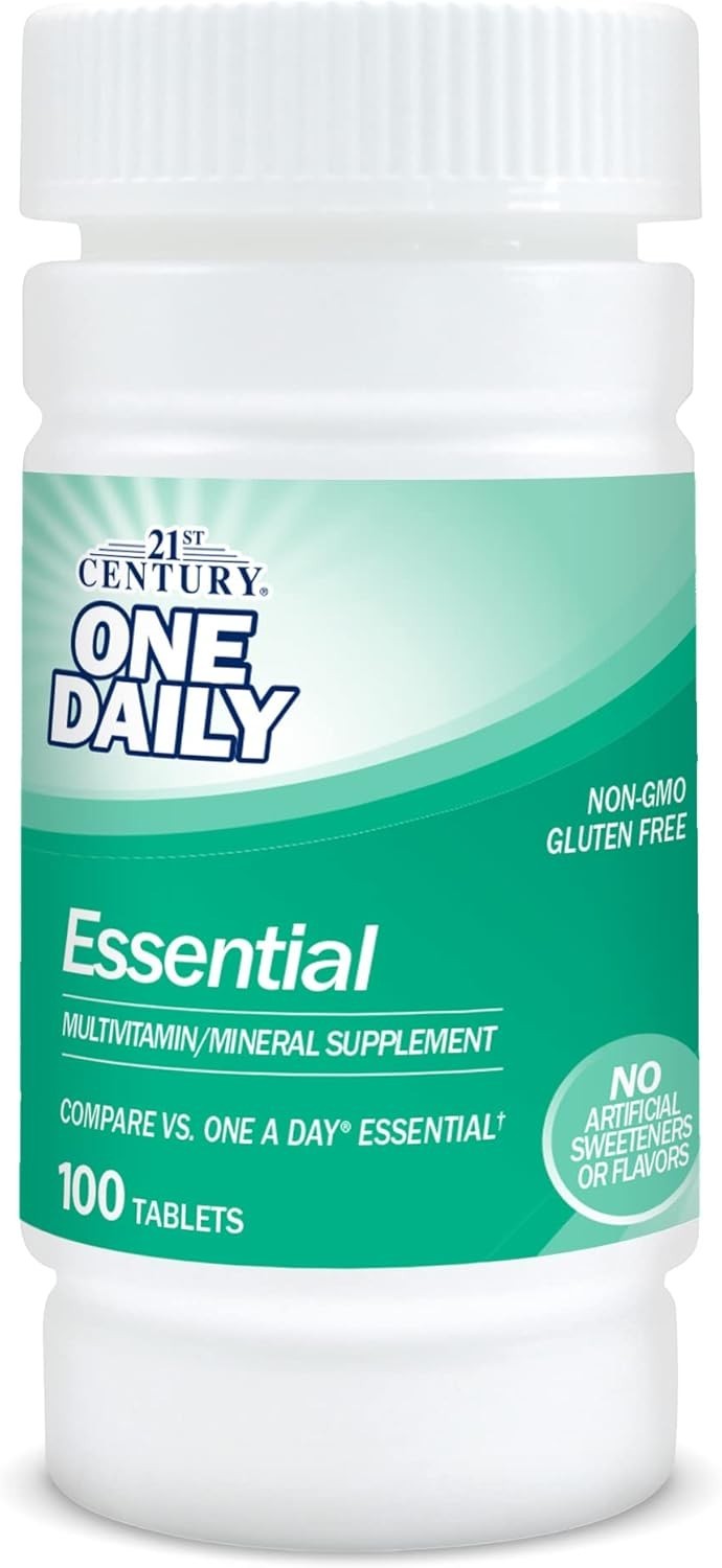 Trusted Quality 100 Count Multivitamin Tablets – Essential Nutrition for Adults