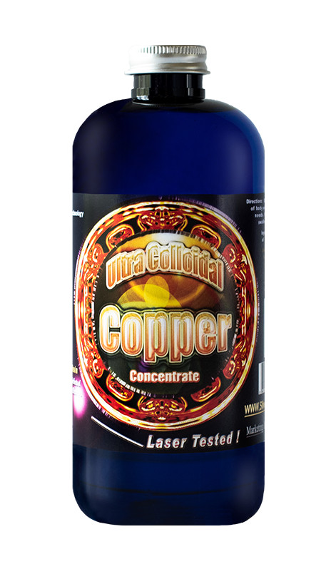 Ultra Colloidal Copper 100 ppm 16 oz Highest Boavailability! Free S&H